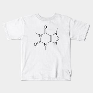 Caffeine C8H10N4O2 Kids T-Shirt